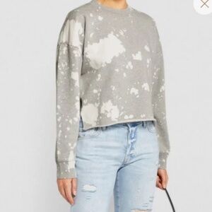 Frame SweatshirtEasy Shirttails Gris Heather Artsy Size Small